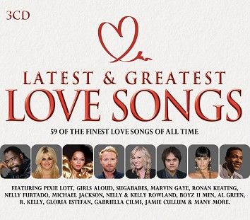 Various - Latest & Greatest Love Songs  (3CD) - CD
